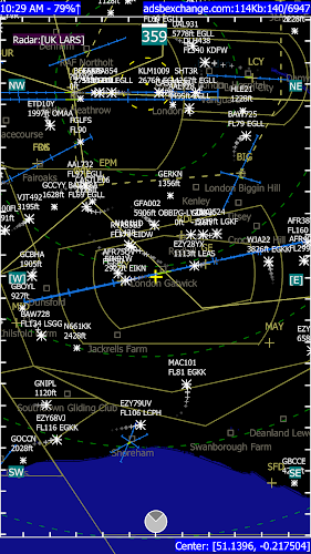 ADSB Flight Tracker Lite Screenshot3