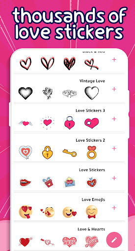 Love Stickers - WASticker Screenshot3