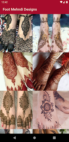 Foot Mehndi Designs Screenshot2