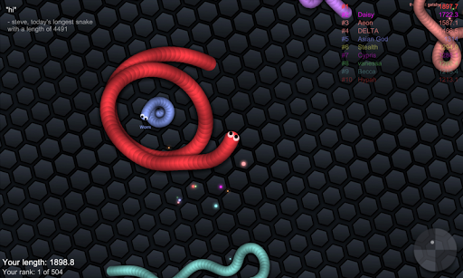 slither.io Screenshot4