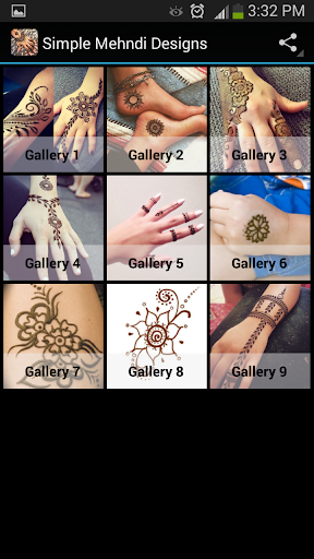 Simple Mehndi Designs Screenshot1