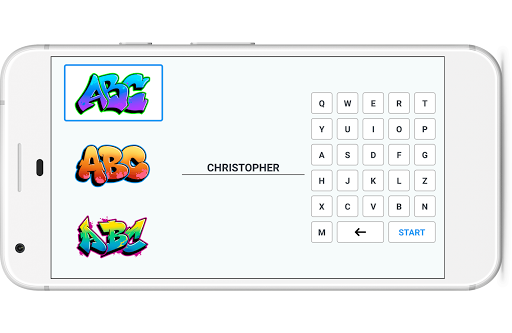 Draw Graffiti - Name Creator Screenshot1