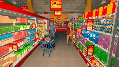 Supermarket Shopping Games 3D Screenshot3