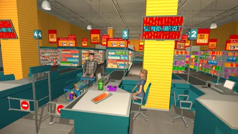 Supermarket Shopping Games 3D Screenshot2