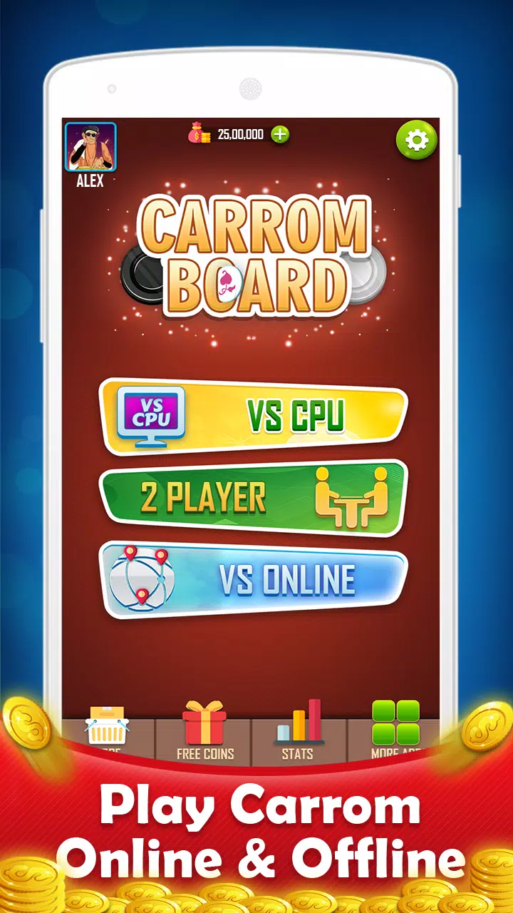 Carrom Board Disc Pool Game Screenshot4