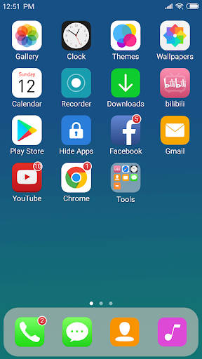 X Launcher: With OS13 Style Theme & Control Center Screenshot1