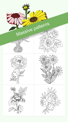 Flowers Coloring Books Screenshot1