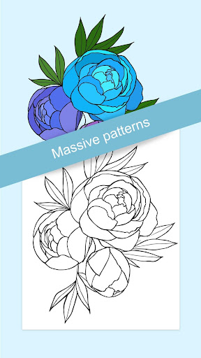 Flowers Coloring Books Screenshot3