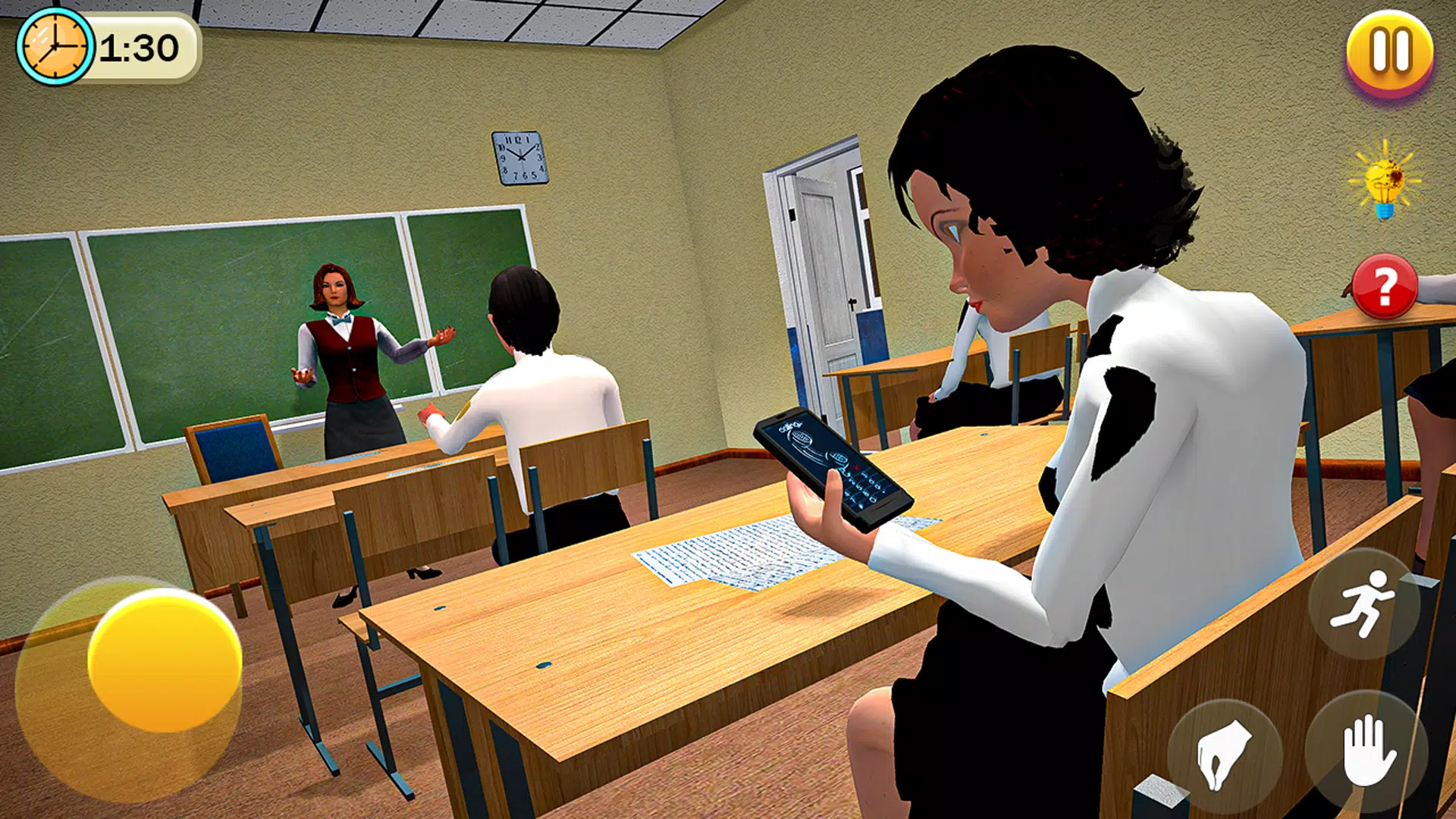 Angry Evil Teacher Creepy Game Screenshot3