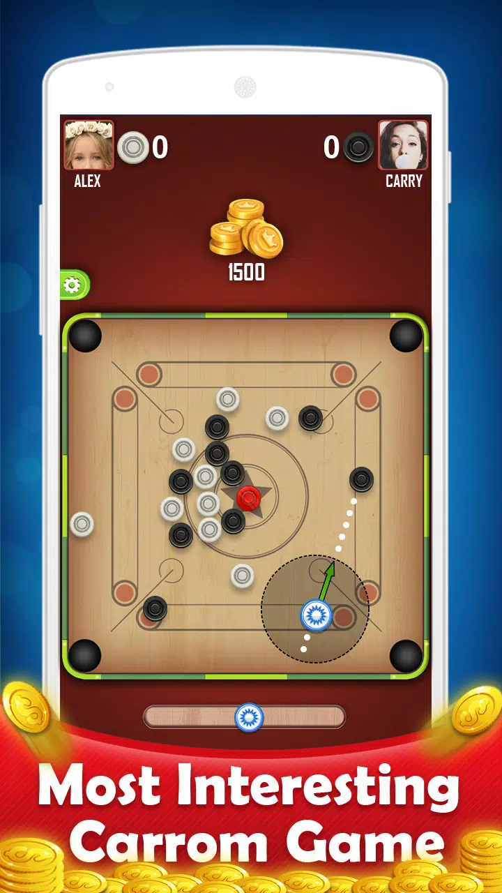 Carrom Board Disc Pool Game Screenshot1