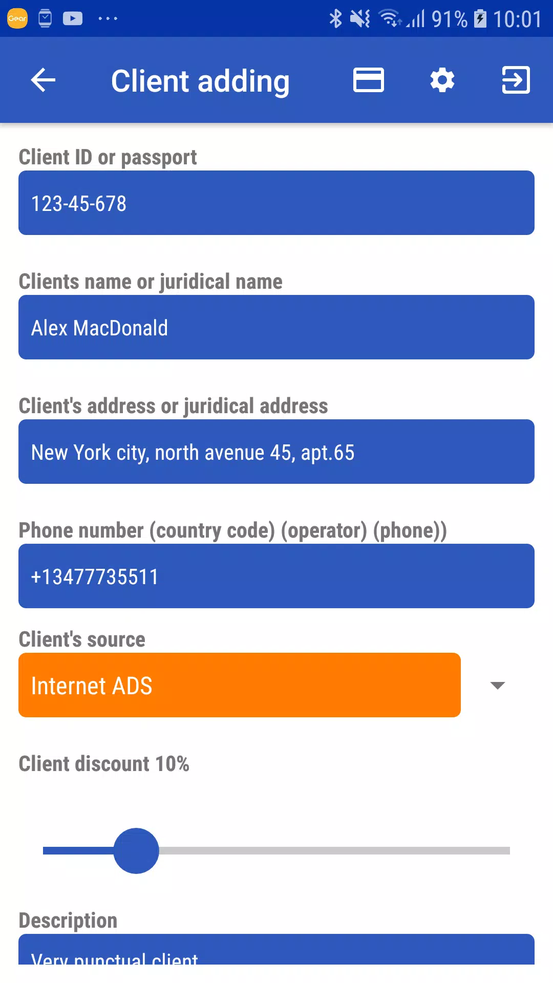 Rental Accounting (business) Screenshot1