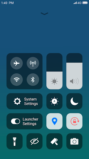 X Launcher: With OS13 Style Theme & Control Center Screenshot3