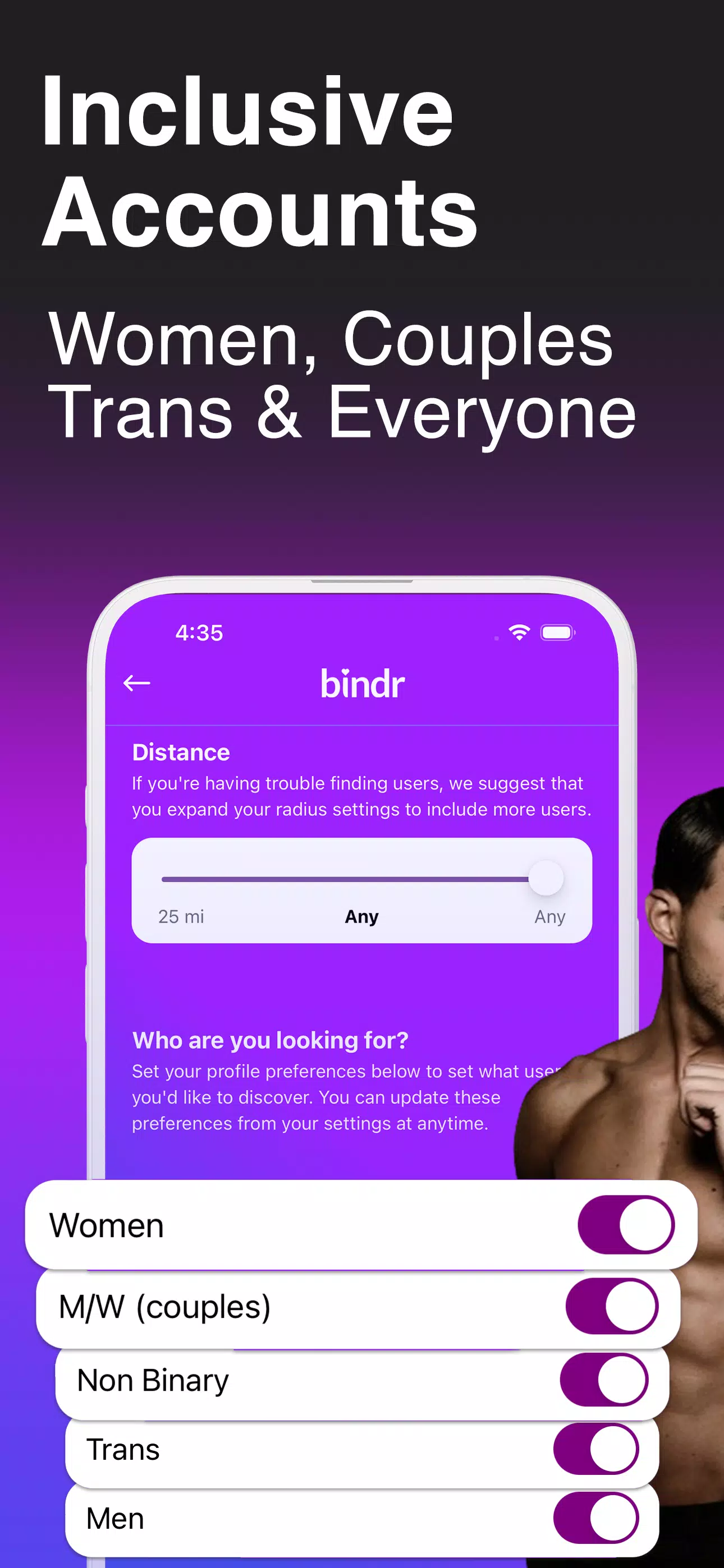 Bindr | Bisexual LGBTQ Dating Screenshot3