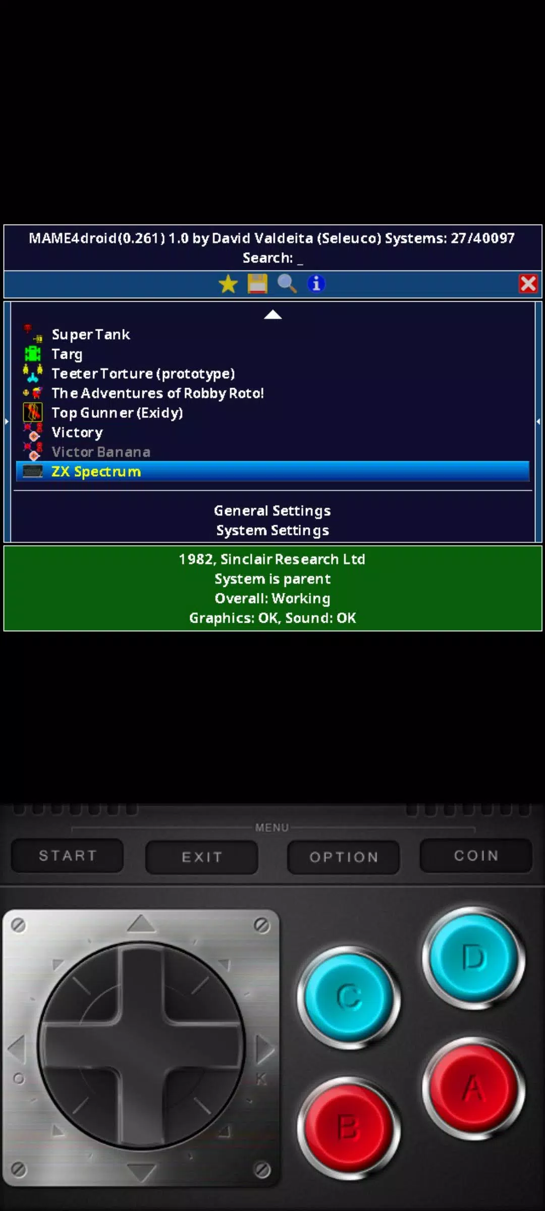 MAME4droid 2024 Screenshot1