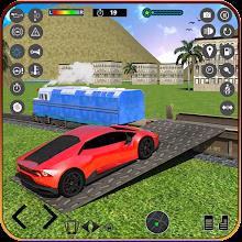 Cargo Transport Train Car Game APK