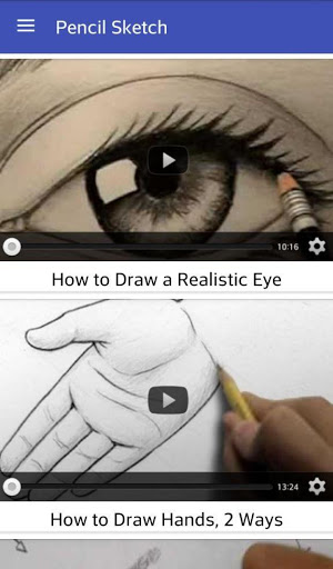 Pencil Sketch - Videos Screenshot2