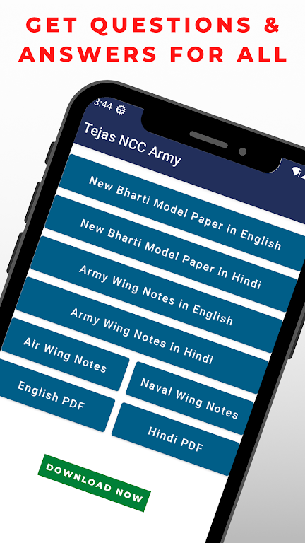 Tejas NCC Army : All about NCC Screenshot3