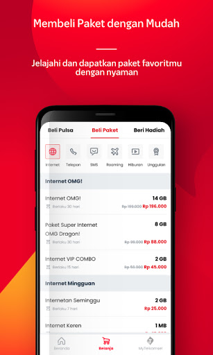 MyTelkomsel Lite – Mudah Cek Kuota & Beli Paket Screenshot5