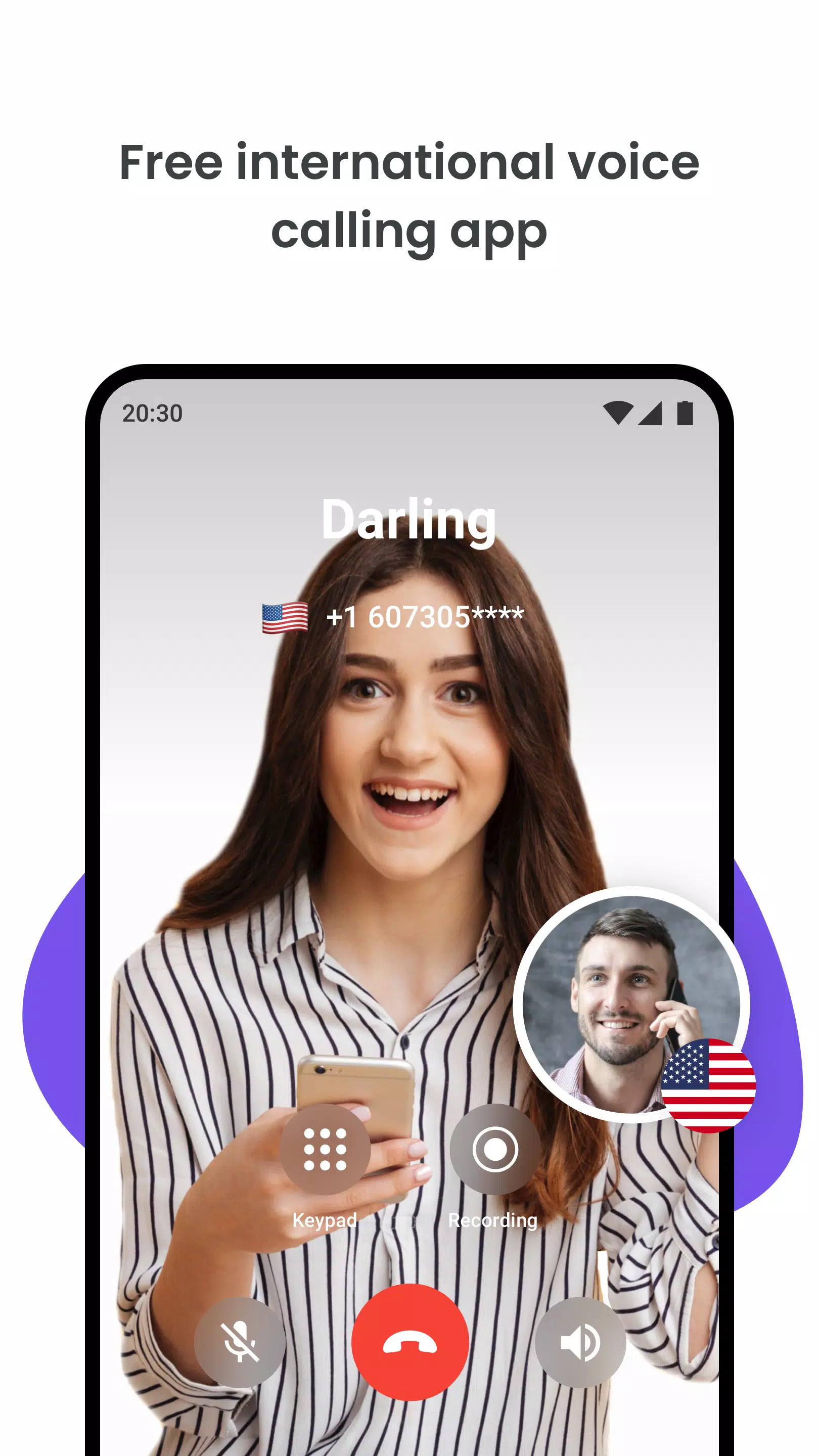 Duo Call,Cuộc gọi toàn cầu kép Screenshot1