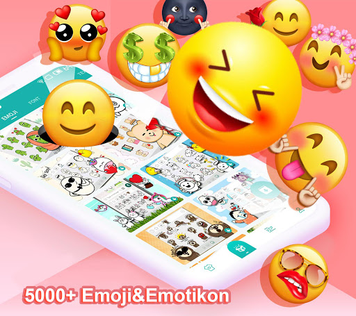 Kika Keyboard - Keyboard Emoji Screenshot1