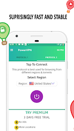 Power VPN : Fast & Secure VPN Screenshot1