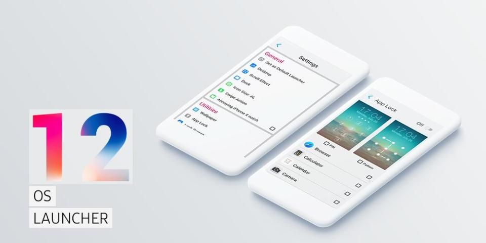 OS Launcher 12 for iPhone X Screenshot1