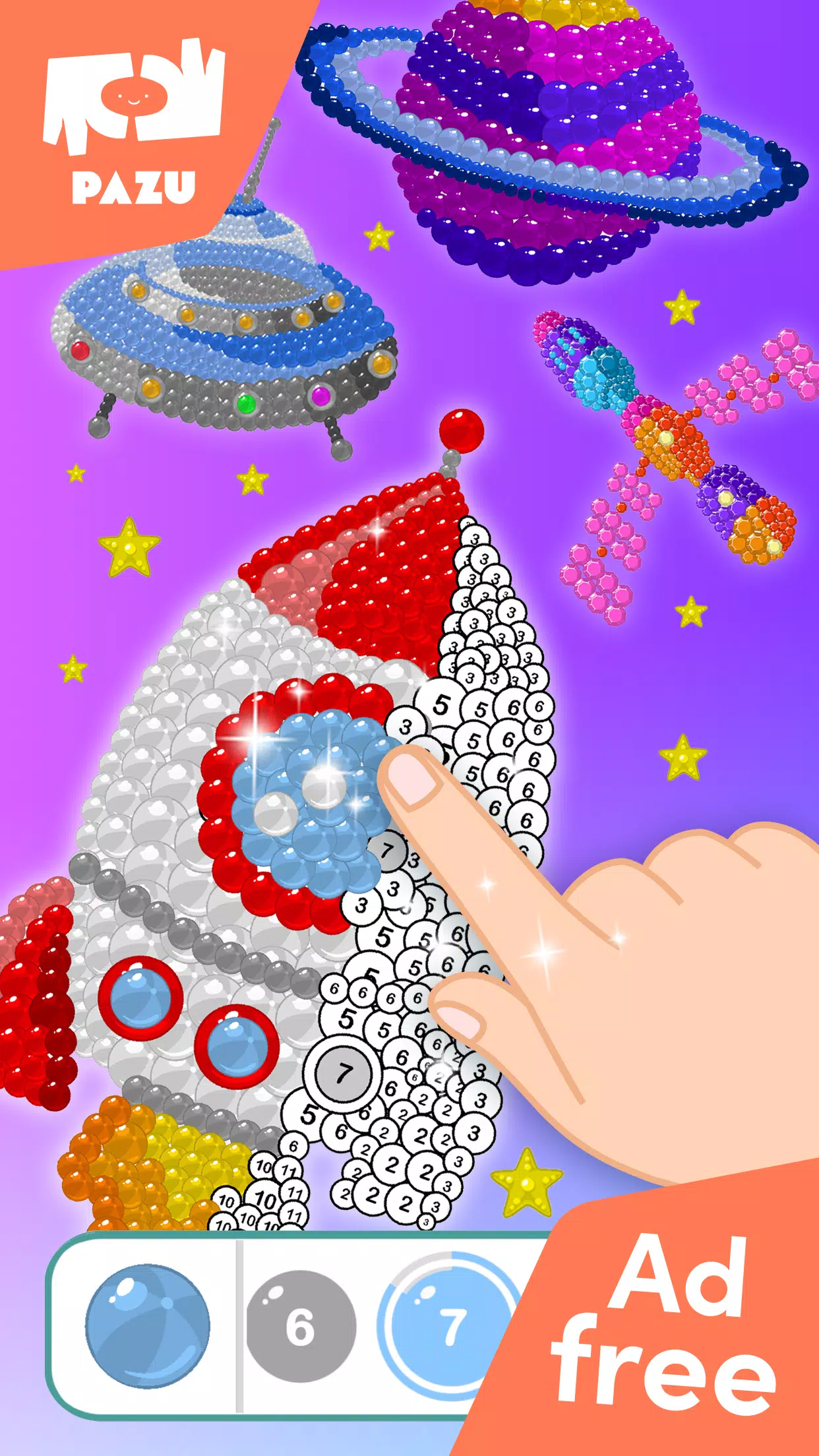 Pixel coloring games for kids Screenshot2