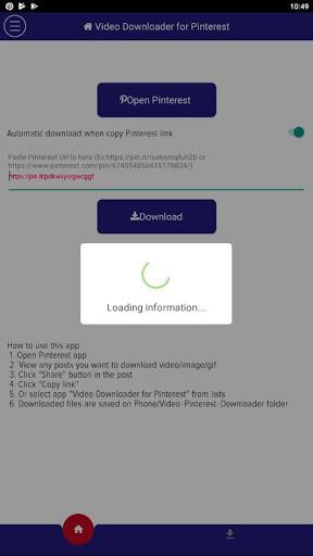 Download Video for Pinterest Screenshot3