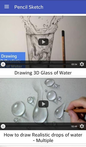 Pencil Sketch - Videos Screenshot3