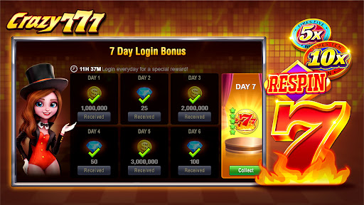 Crazy 777 Slot TaDa Games Screenshot1