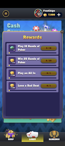 Axes Full Poker Screenshot4