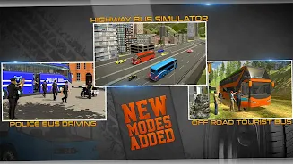 Police Bus Driving Game 3D Screenshot1