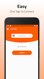HOT VPN - Secure VPN Proxy Screenshot1