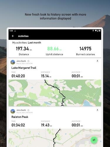 Altimeter Mountain GPS Tracker Screenshot12