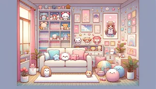 Kawaii Puzzle: Unpacking Decor Screenshot1