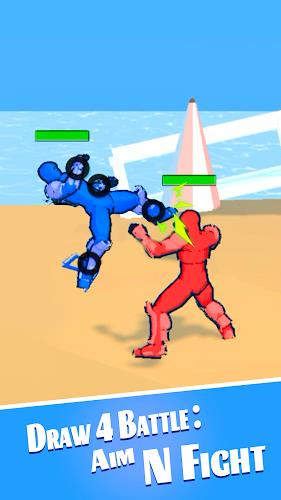 Draw 4 Battle: Aim N Fight Screenshot1