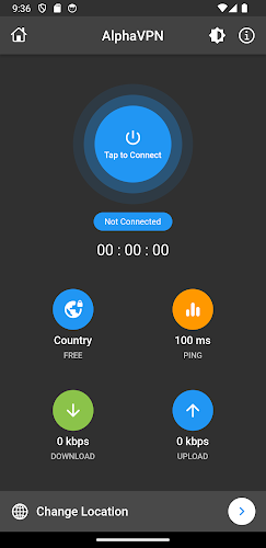 AlphaVPN Screenshot1