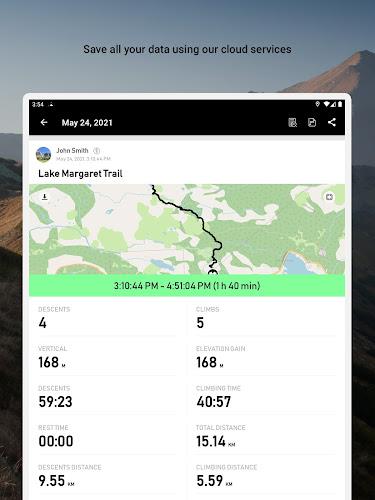 Altimeter Mountain GPS Tracker Screenshot13