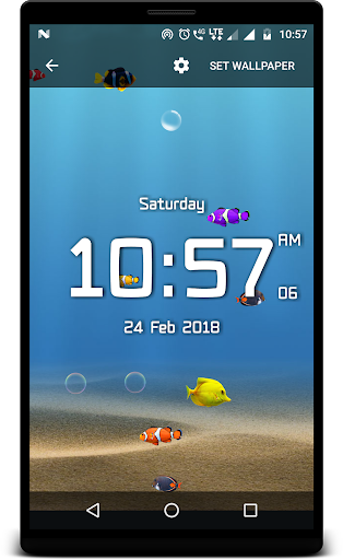 Aquarium live wallpaper with d Screenshot1