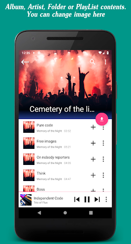 Invenio Music Player Screenshot2