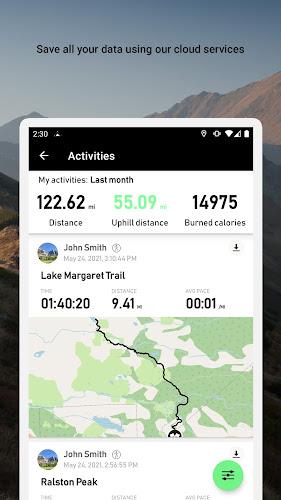 Altimeter Mountain GPS Tracker Screenshot5