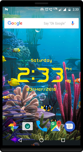 Aquarium live wallpaper with d Screenshot2