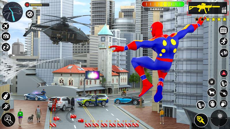 Spider Hero Games Rope Hero Screenshot3