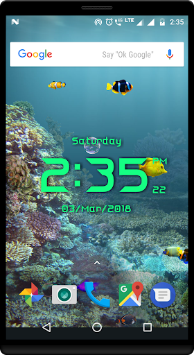 Aquarium live wallpaper with d Screenshot3