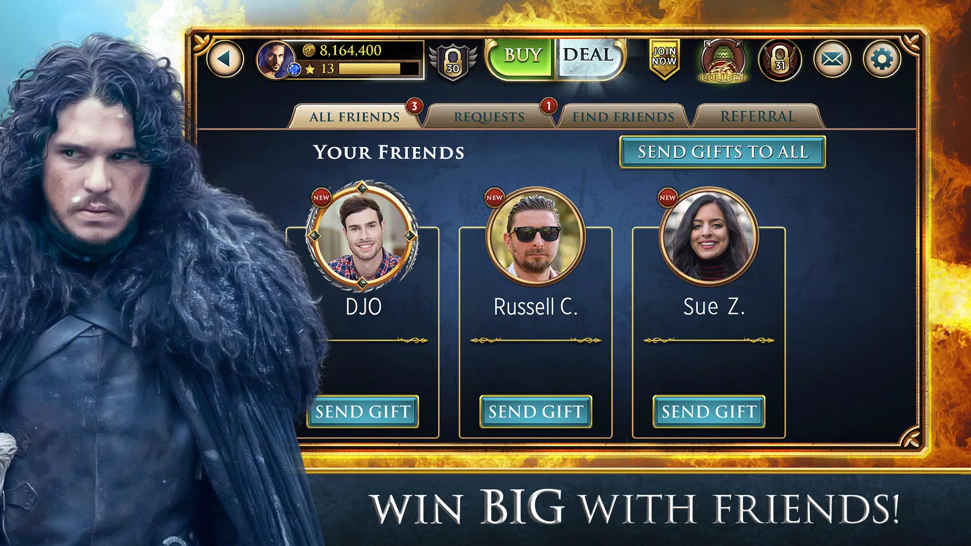 Game of Thrones Slots Casino Screenshot4