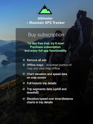 Altimeter Mountain GPS Tracker Screenshot10