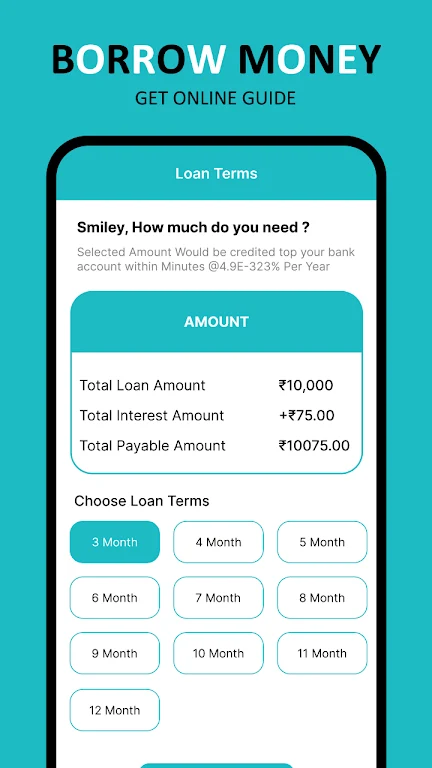 Borrow Online Money Advice Screenshot2