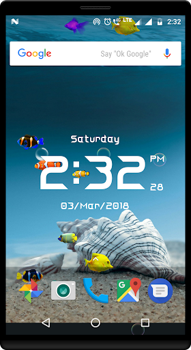 Aquarium live wallpaper with d Screenshot4