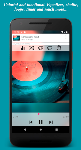 Invenio Music Player Screenshot1