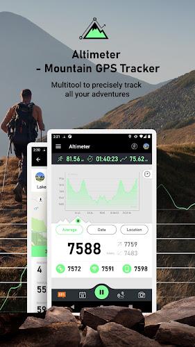 Altimeter Mountain GPS Tracker Screenshot1